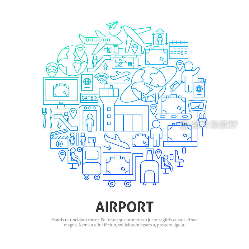 机场圆的概念