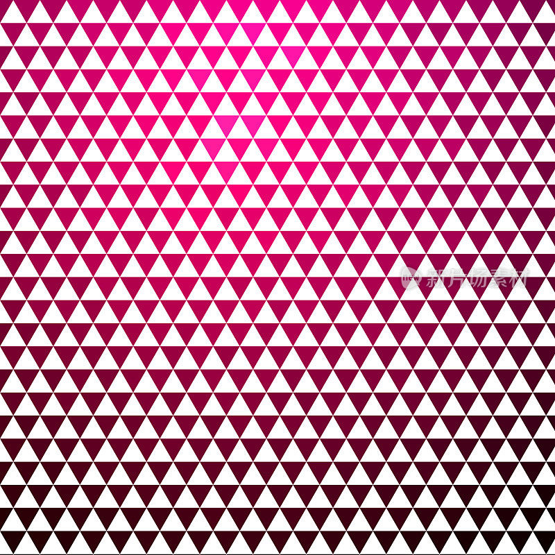 等边三角形，每秒白色，等边，等长，形状图案有颜色渐变。缺口。