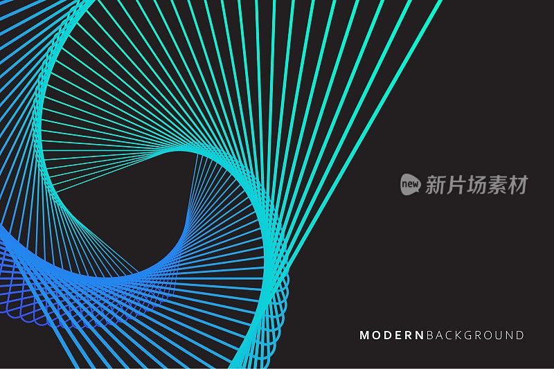 摘要彩色梯度线模式背景