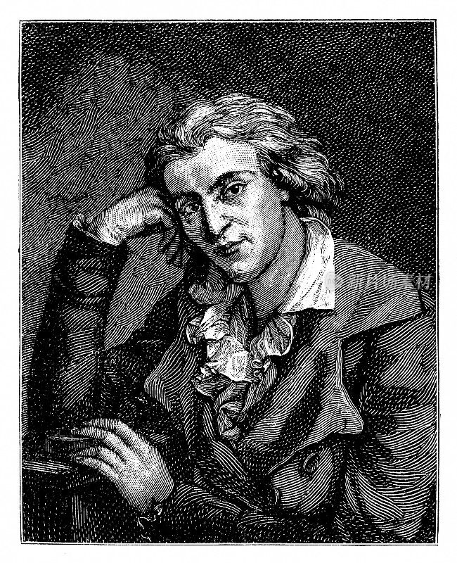 弗里德里希・冯・席勒(1759-1805)，德国诗人