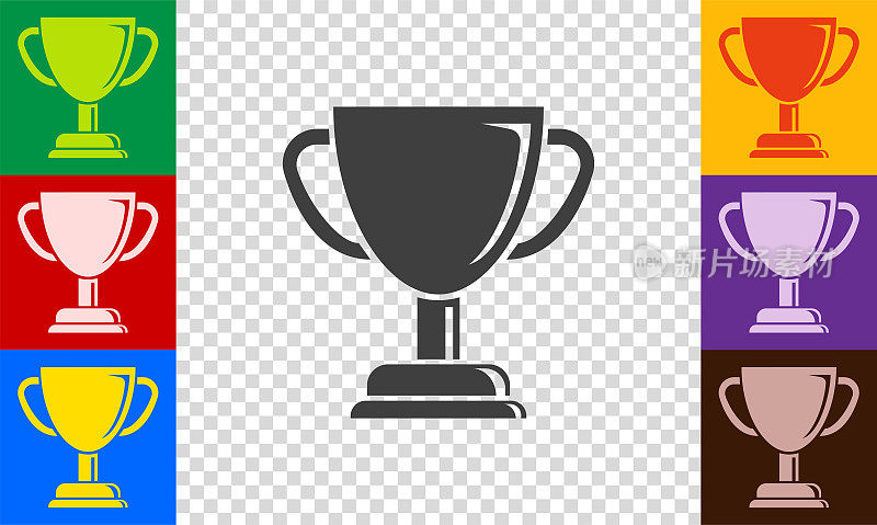 奖杯图标集。