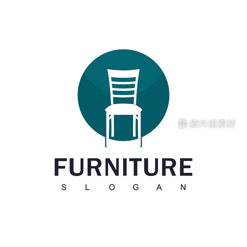 家具标志与椅子符号