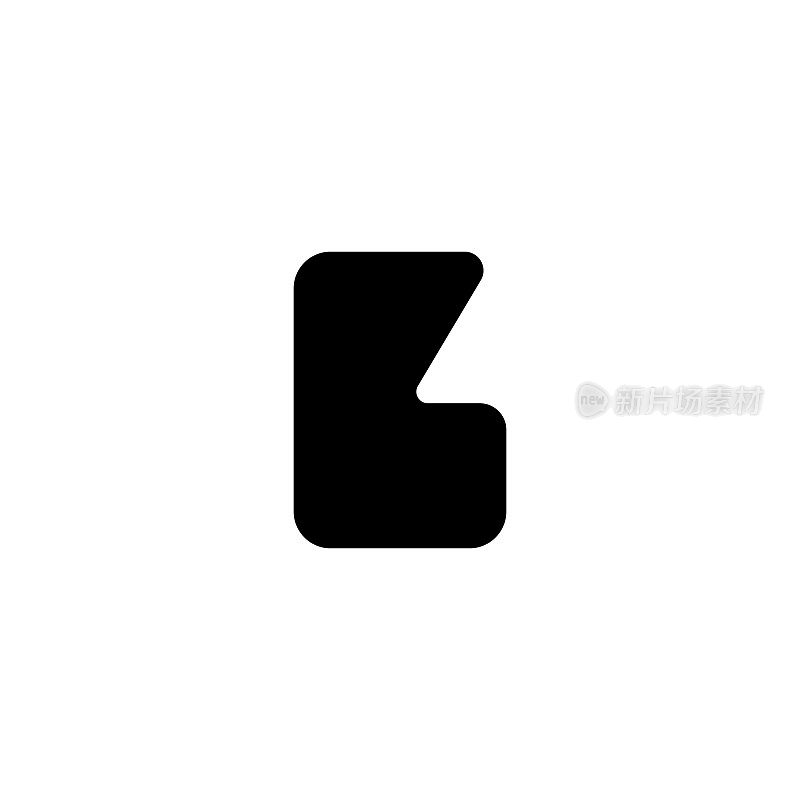 可定制的B字母Logo