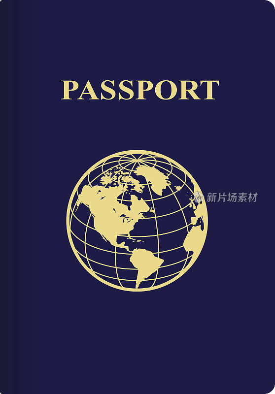 蓝色国际护照