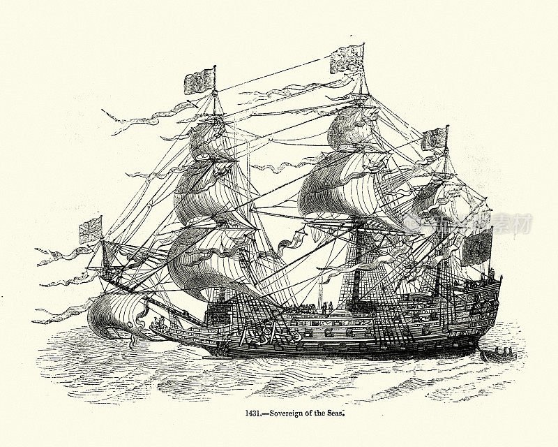 海之王号，17世纪英国战舰