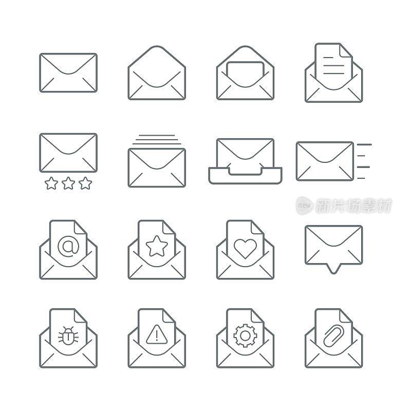 邮件图标