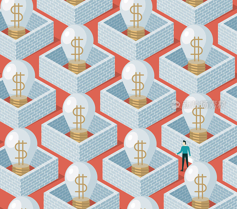 想法迷宫-美元符号