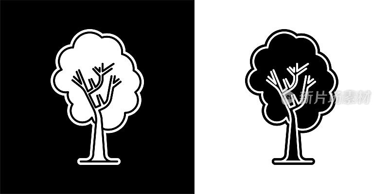 树图标。
