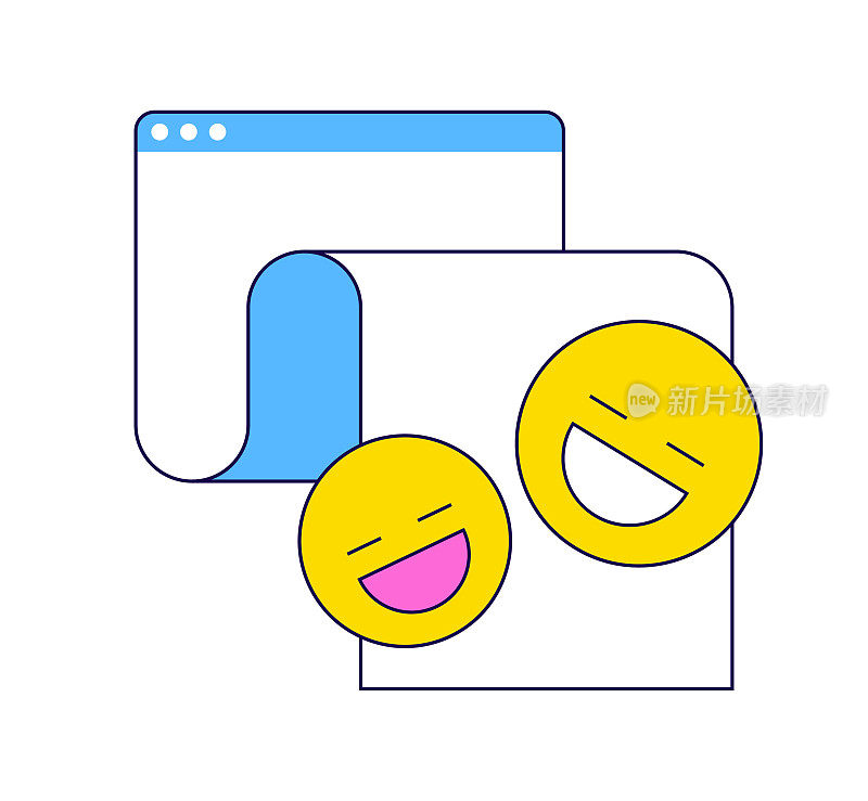 Emoticon展开网页浏览器