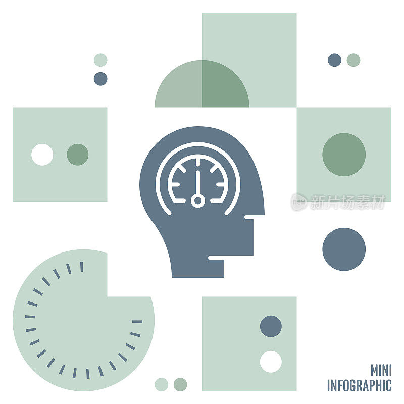 IQ迷你信息图表设计