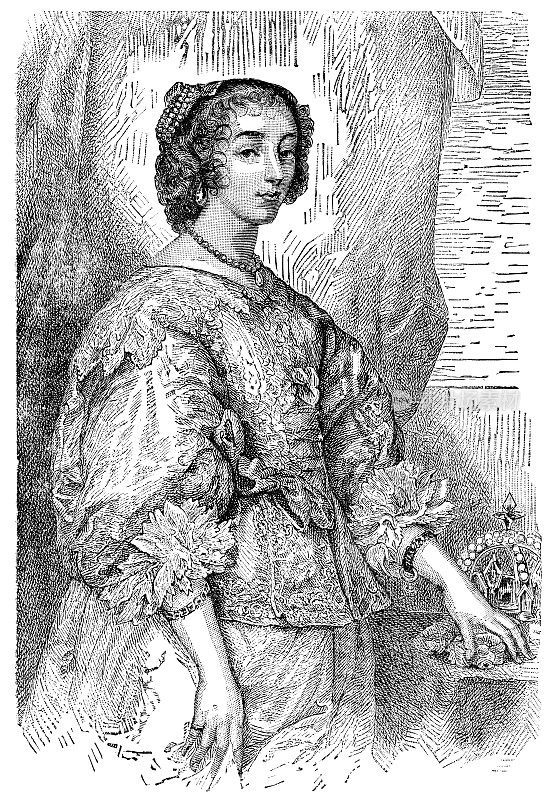 亨丽埃塔・玛丽亚，英格兰、苏格兰和爱尔兰女王――17世纪