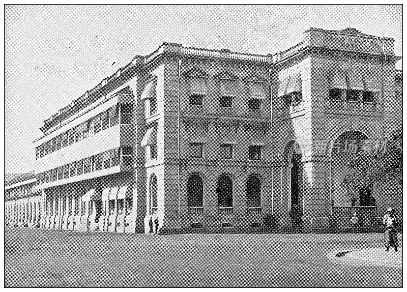 斯里兰卡古色古香的旅游照片:东方大酒店