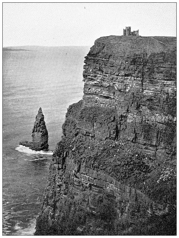 爱尔兰古色古香的旅行照片:莫赫悬崖