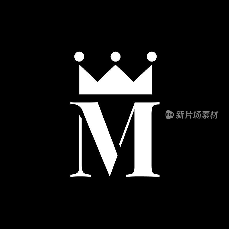 字母M标志