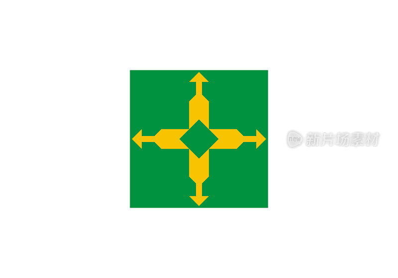 联邦区州(巴西联邦共和国)国旗