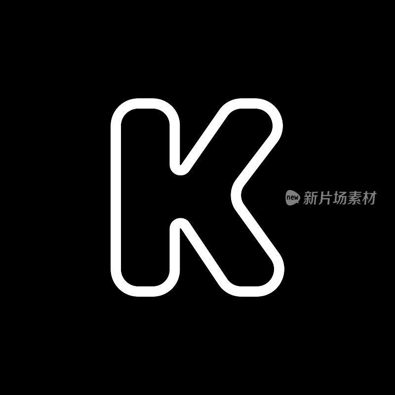 标志设计与字母K