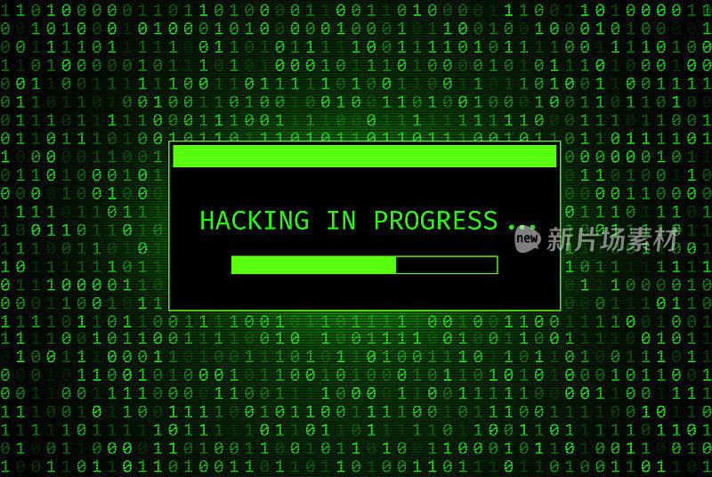 绿色代码后台-正在进行黑客攻击