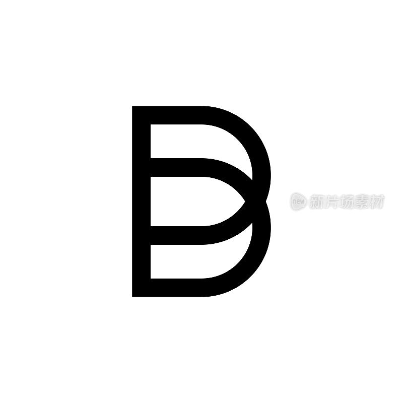 B字母标志