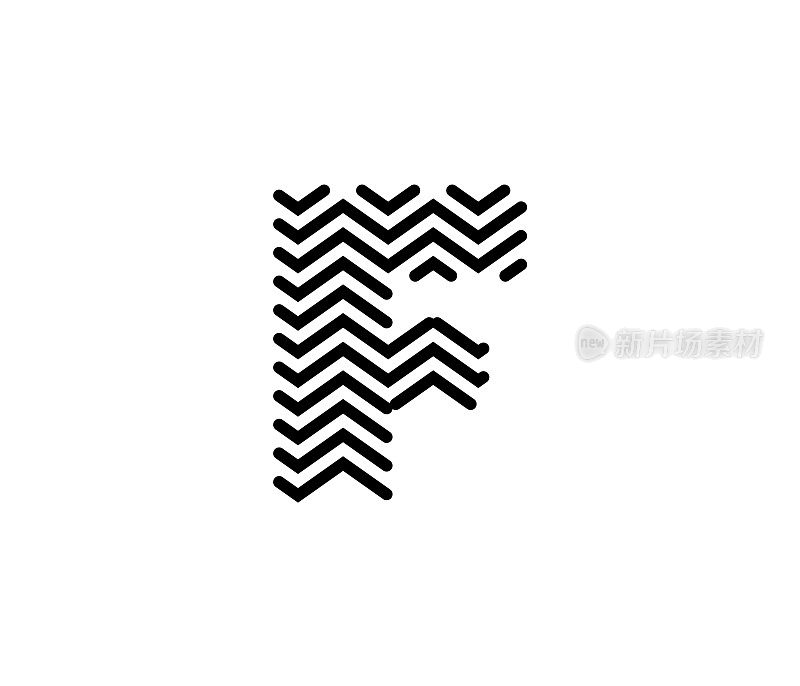 基于F字母的Logo