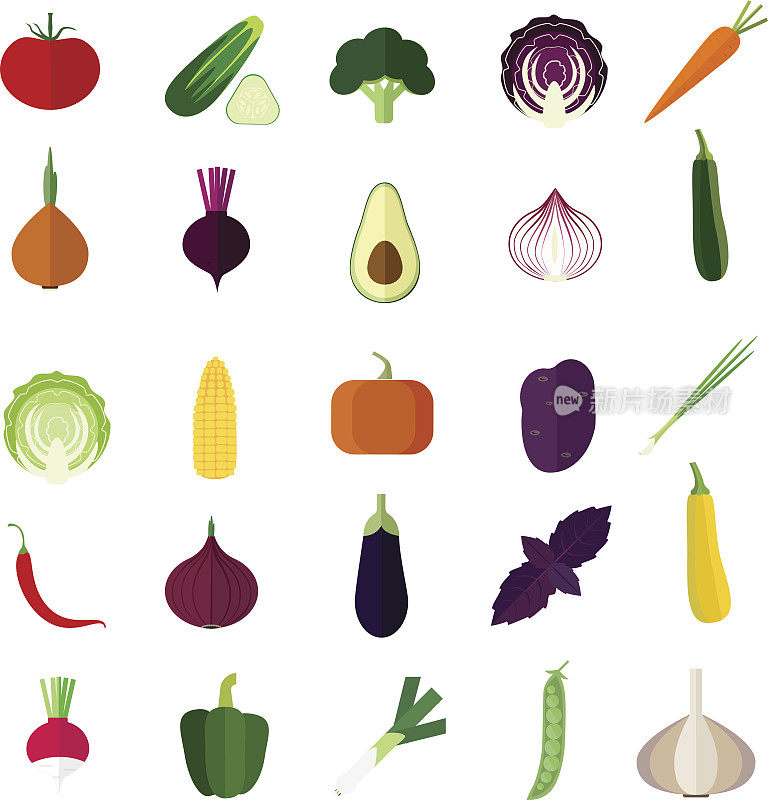 蔬菜相似导线