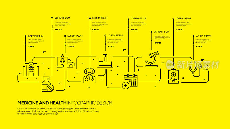 医学与健康信息图设计