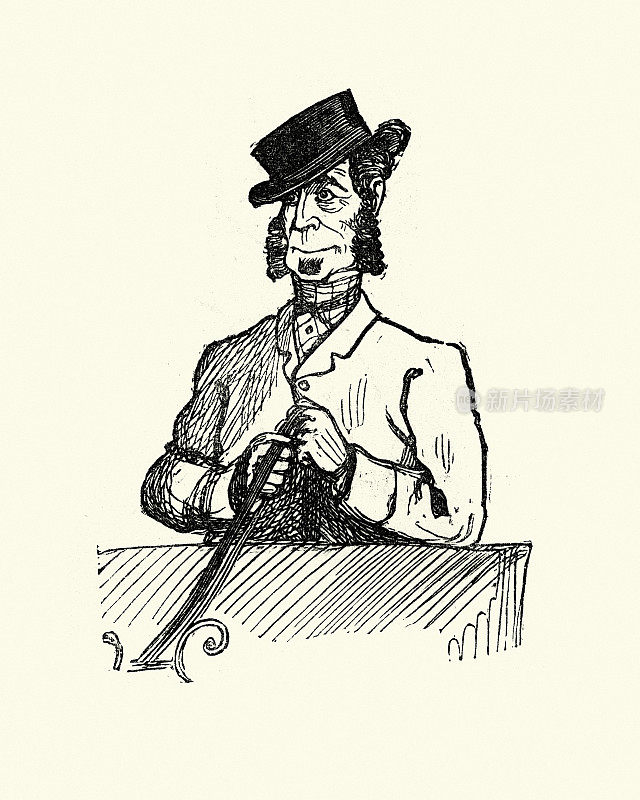 最聪明的出租车司机,维多利亚时代的伦敦人物,1850年代