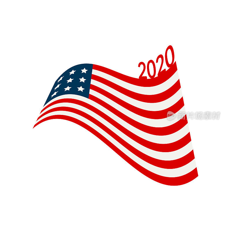 美国2020年大选设计元素