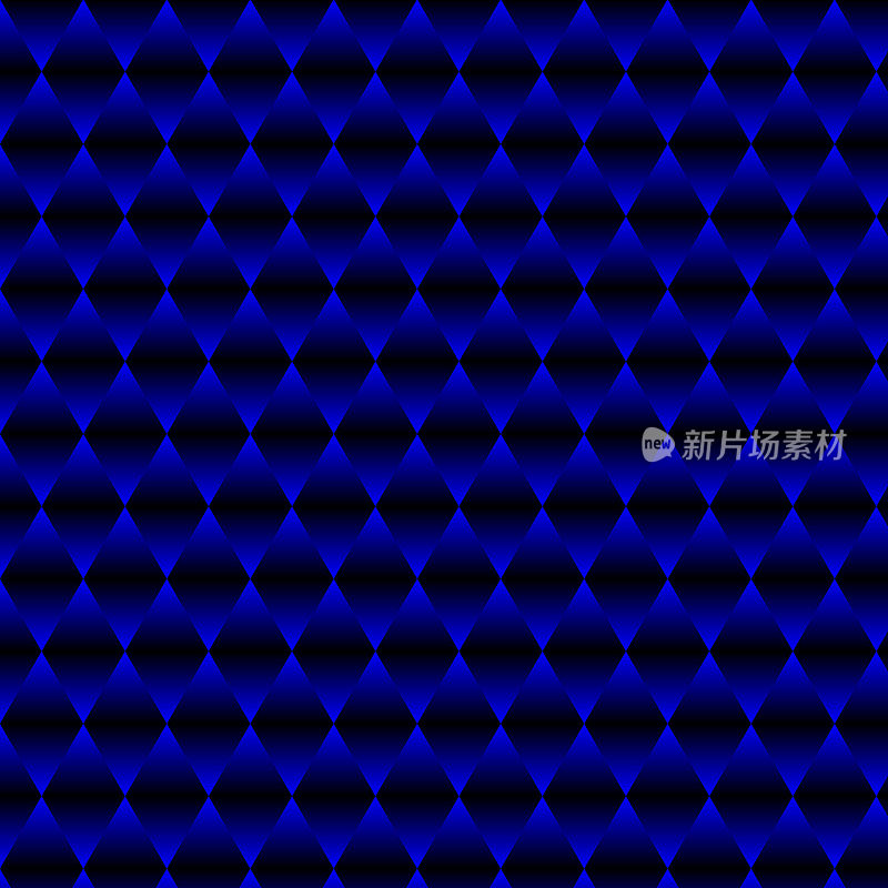 令人不安的错觉,双渐变蓝色图案。