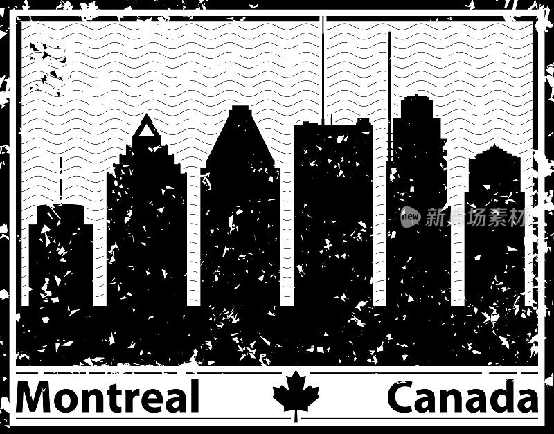 加拿大蒙特利尔的邮票