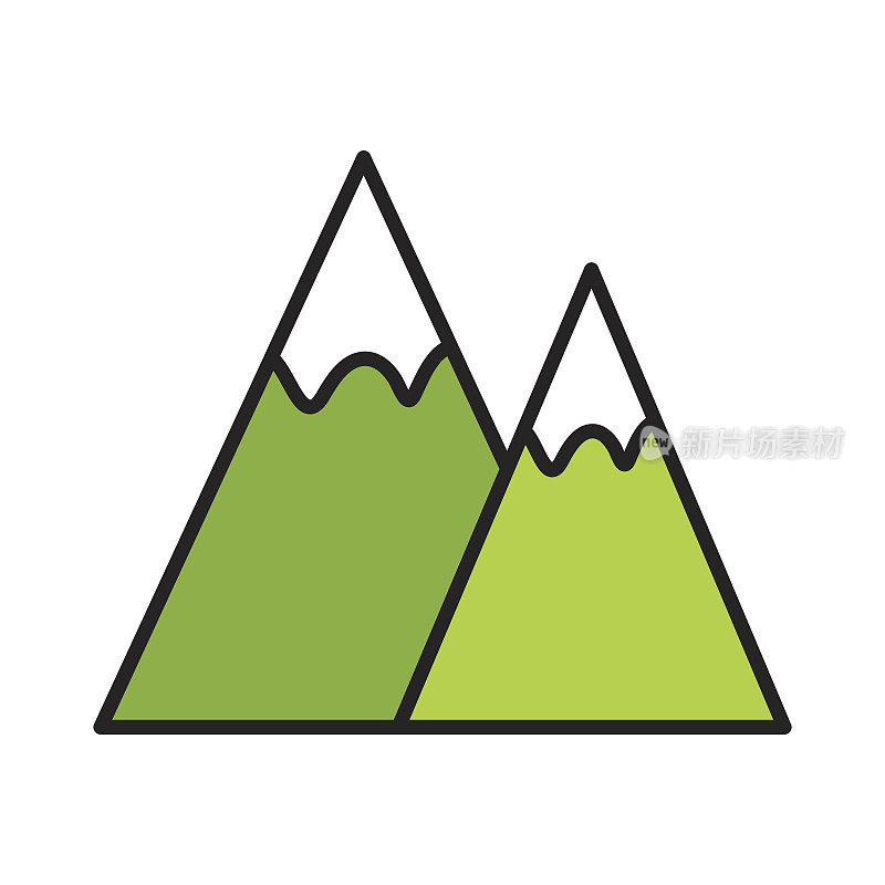 山景观符号
