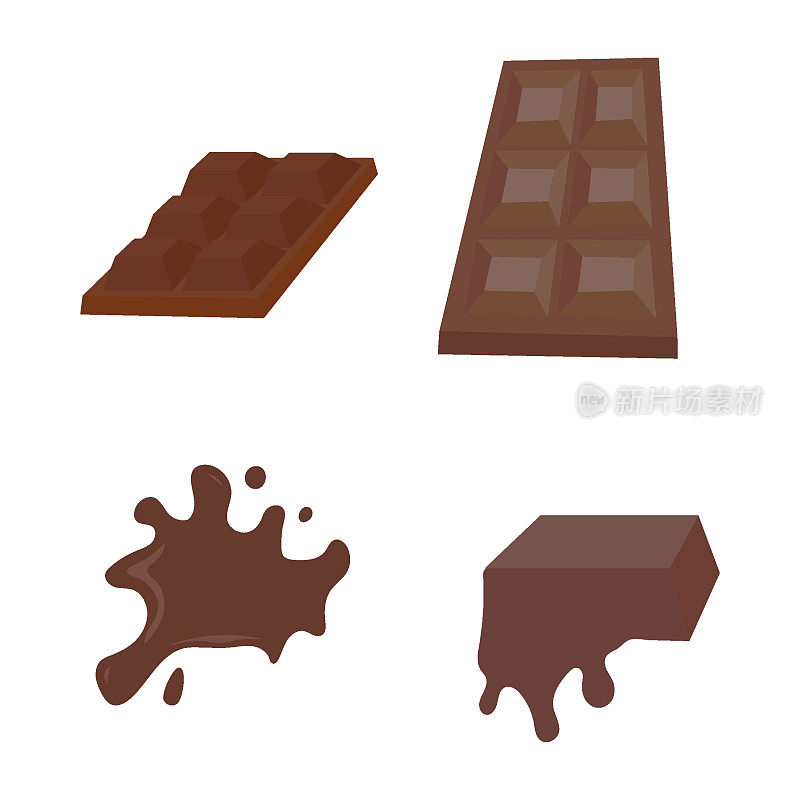 巧克力矢量图标