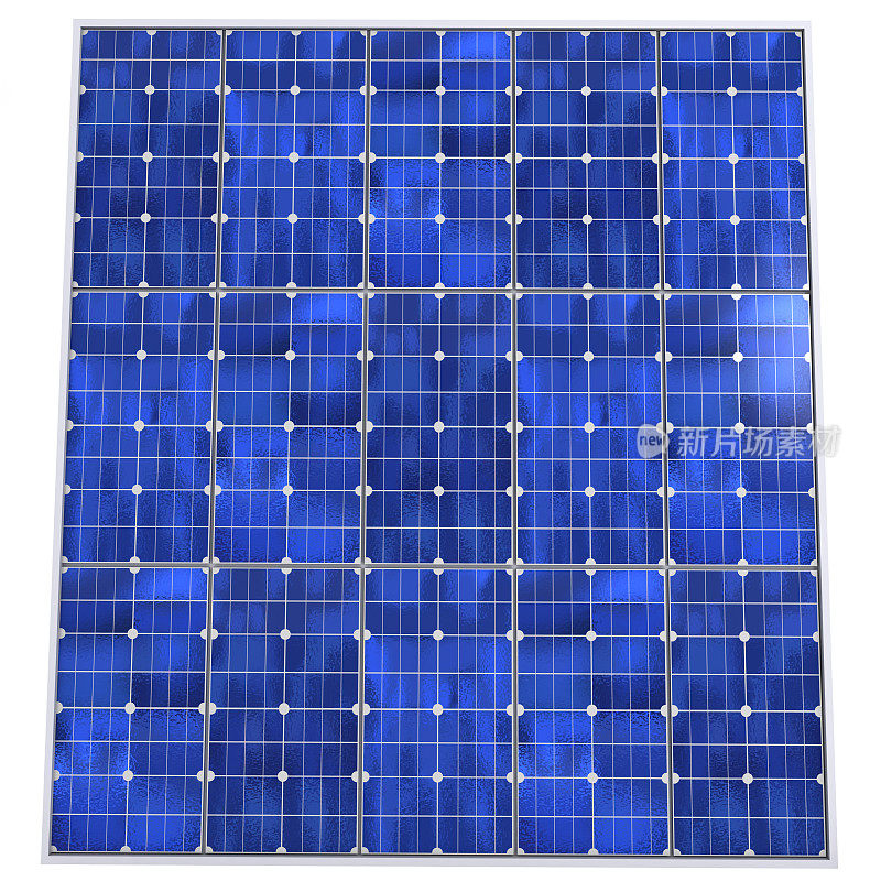 太阳能电池板的细节