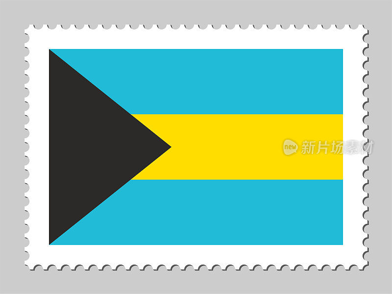 巴哈马国旗邮票