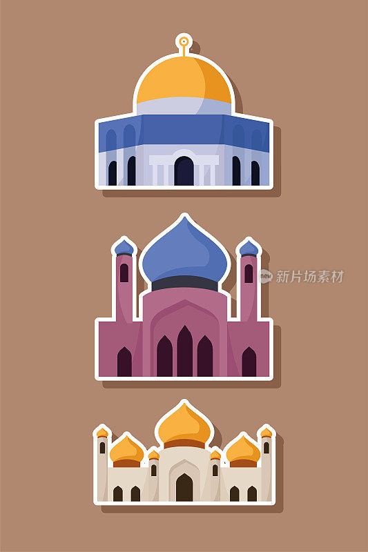 三座宫殿和清真寺