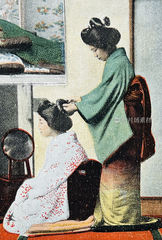 日本女性:发型设计