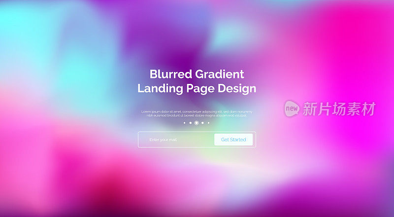 抽象模糊梯度流体矢量背景设计壁纸模板，具有动态色彩、波浪和混合。未来的现代背景设计的业务，演示，广告，横幅