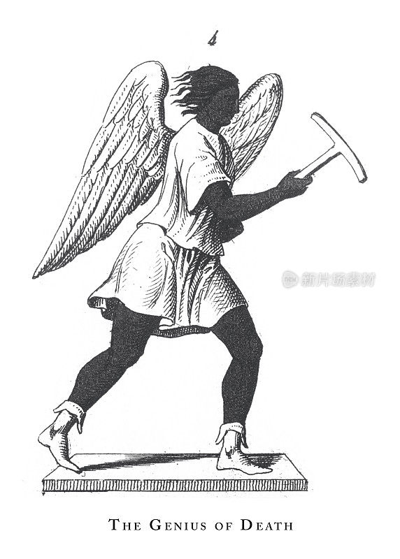 《死亡天才，神圣仪式，希腊的宗教和神话符号和宗教用具》和《罗马刻古插图》，出版于1851年