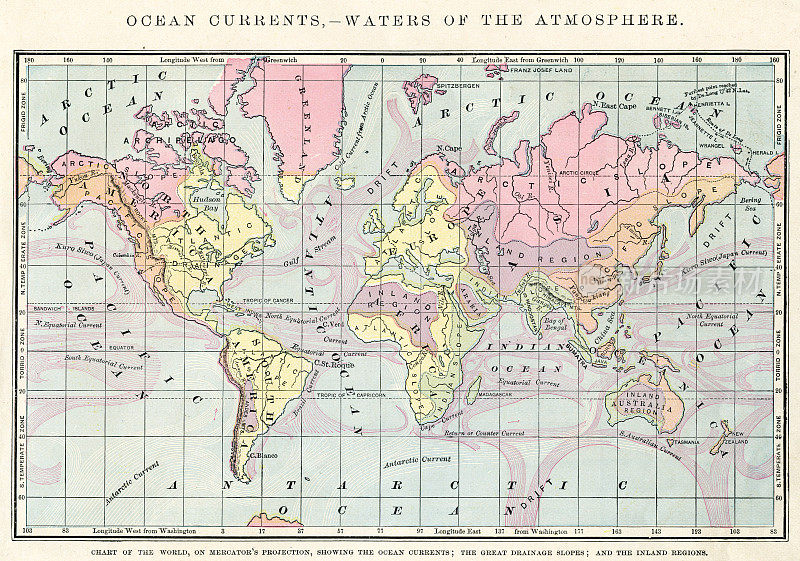 1886年世界地图