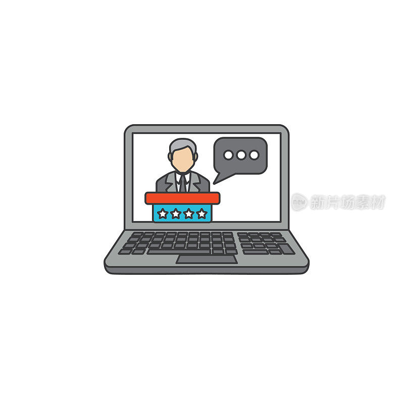 政治和选举的标志