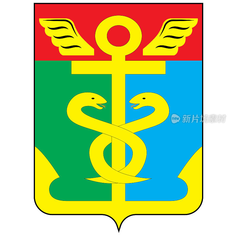 俄罗斯纳霍德卡的盾形纹章