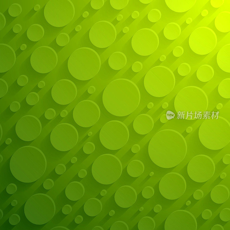 抽象的绿色背景-几何纹理