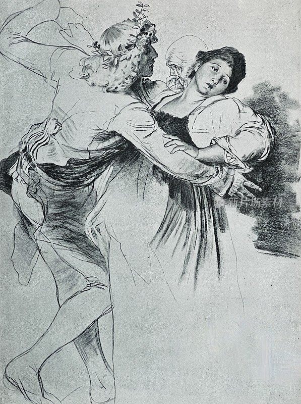 巴伐利亚，情侣舞蹈Sch?fflertanz，慕尼黑