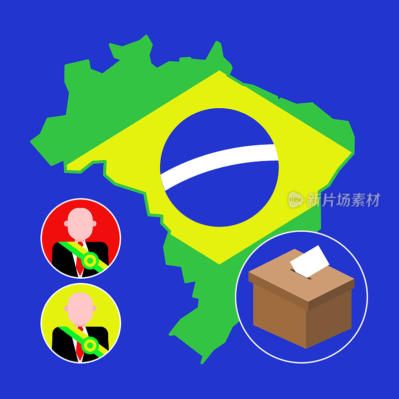 候选人正在角逐巴西总统大选。