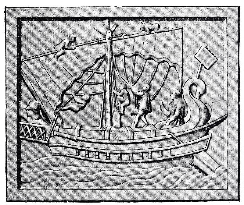 古罗马商船