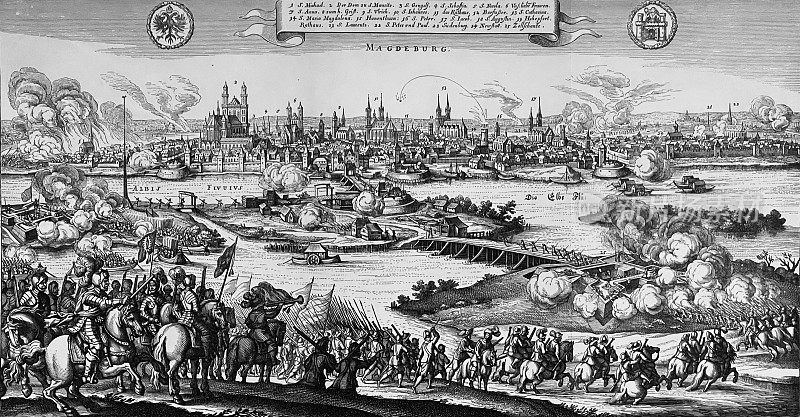1631年蒂利围攻马格德堡