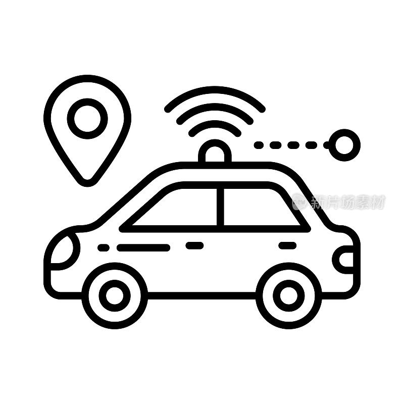 一个代表智能汽车、wifi互联汽车、ai汽车的技术载体