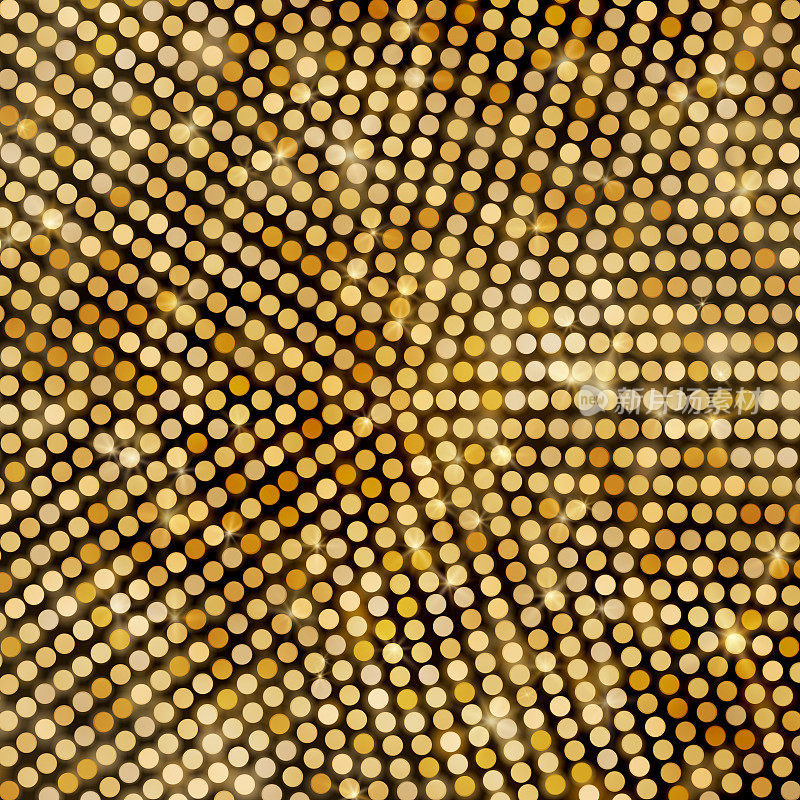 gold_glitter_mosaic_disco