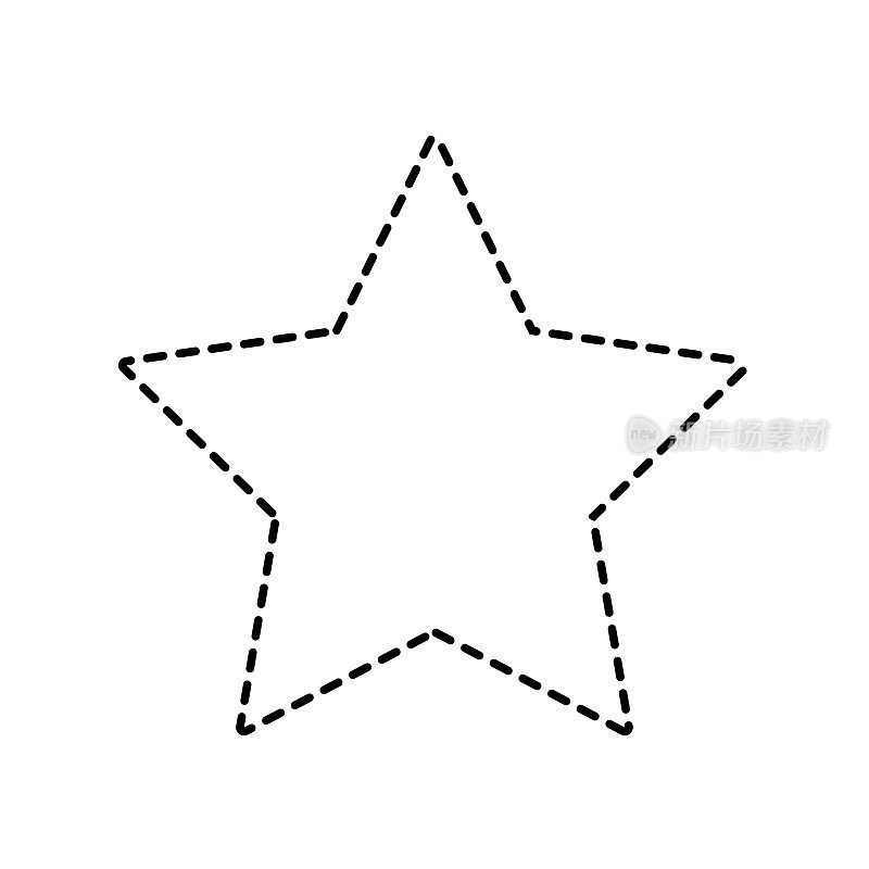 点形等级星号符号和元素状态