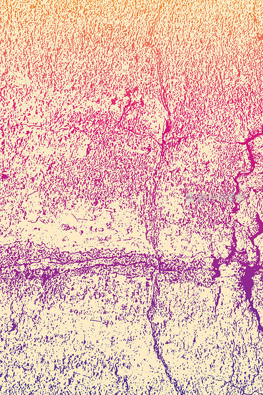 开裂,风化的混凝土墙背景