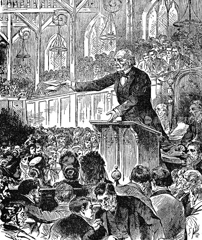 威廉・埃瓦特・格莱斯顿论苏格兰爱丁堡的选举运动――19世纪